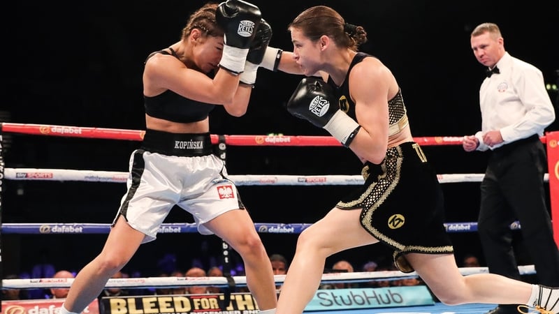 Katie Taylor looked in control throughout