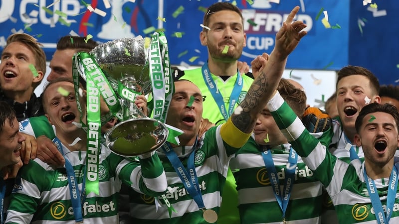 Celtic secured their first piece of silverware of the season