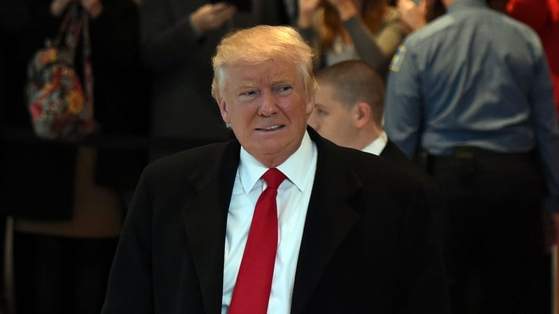 Donald Trump said being named Time Magazine's Person of the Year was 'a great honour, it means a lot'