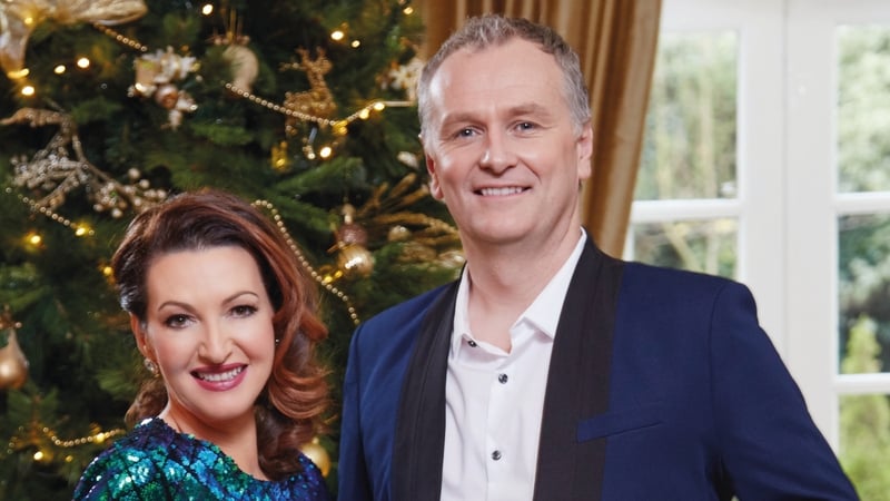 Maura and Dáithí on the RTÉ Guide