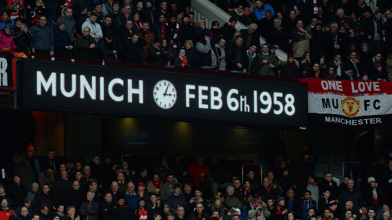 Eight Manchester United players, their coach and two team directors were killed in the 1958 Munich crash