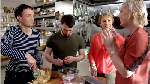 James and William learn from Domini and Peaches Kemp.