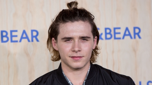 Brooklyn Beckham injured himself on the slopes
