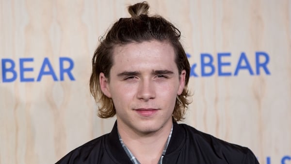 Brooklyn Beckham injured himself on the slopes