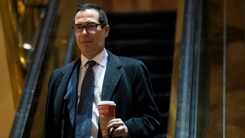 Steven Mnuchin is a former Goldman Sachs executive