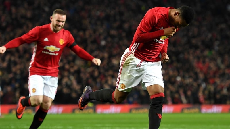 Anthony Martial of Manchester United