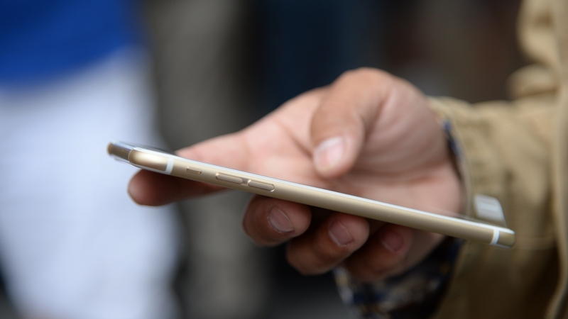 The survey found 44% of people check their smartphones during the night