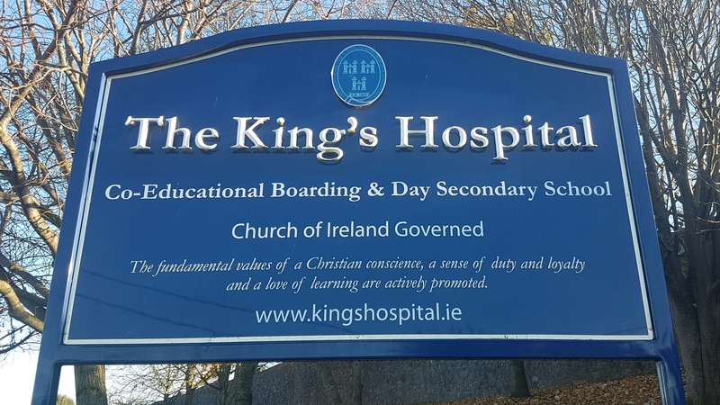 The garda investigation follows a claim that a teenage boy was sexually assaulted at The King's Hospital school in Palmerstown