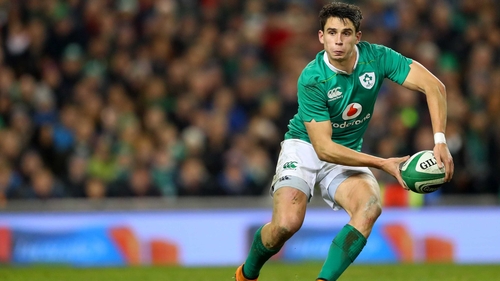 Joey Carbery is out of action for up to six weeks