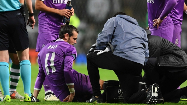 Bale is set for another spell on the sidelines in what has become a frustrating season