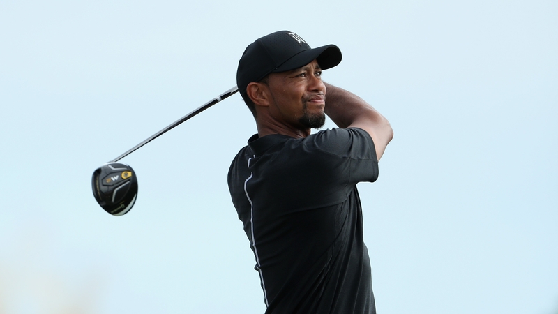 Tiger Woods struggled with his swing on his return to the course