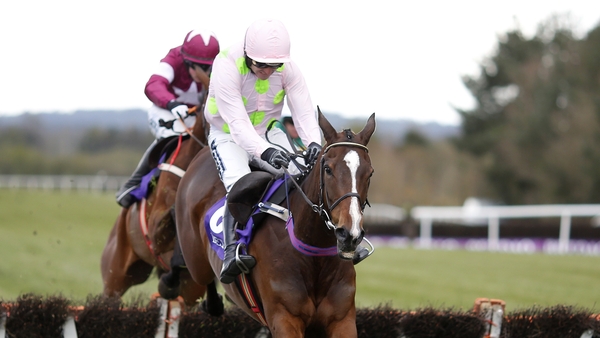 Vroum Vroum Mag winning the Champion Hurdle at Punchestown