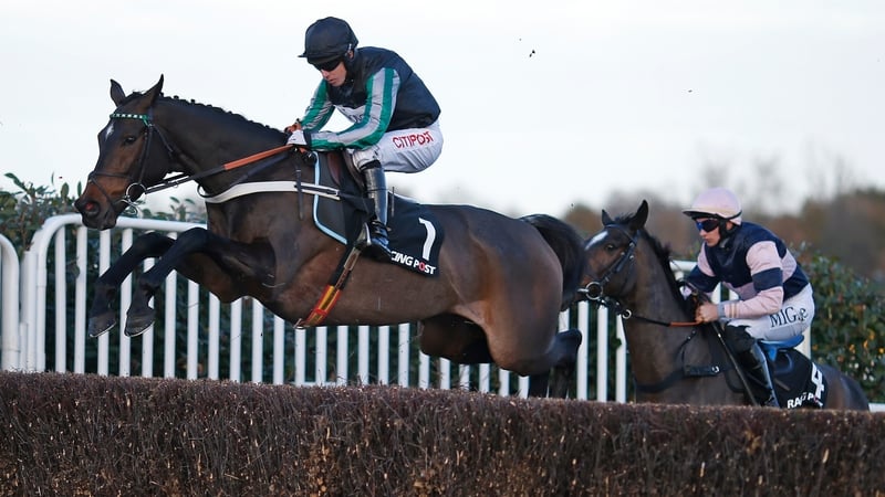 Altior jumped impressively in the Grade One contest