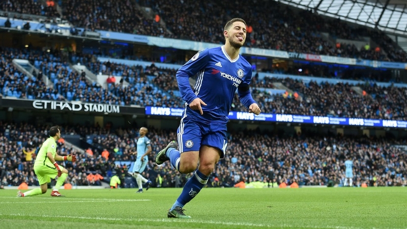 Eden Hazard wrapped up the points at City