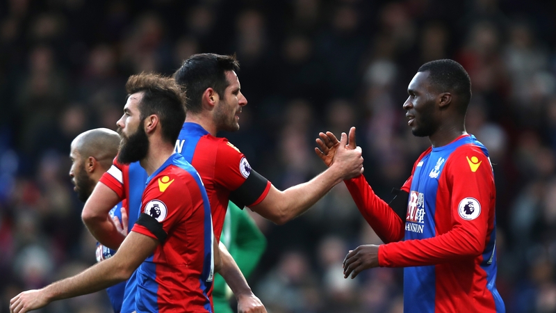 Christian Benteke struck on the double for Palace
