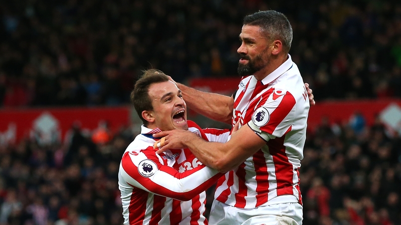 Jon Walters celebrates his first goal since March