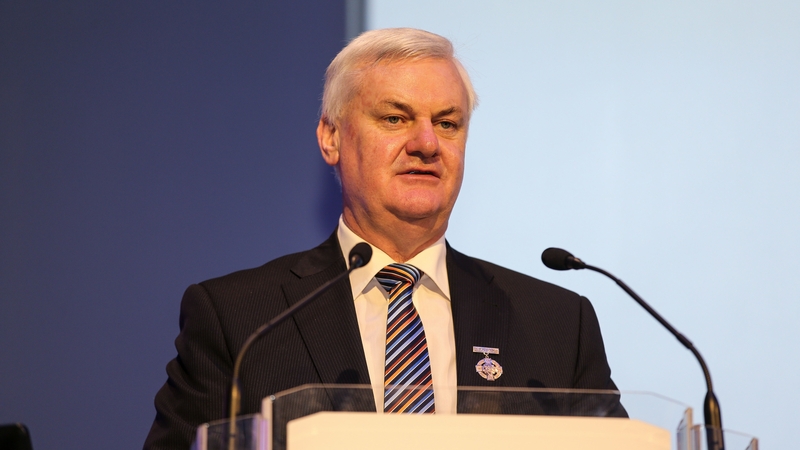 Aogán Ó Fearghail has made it clear that flags and anthems will remain an strong part of the GAA