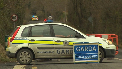 The three who died were in a car which burst into flames on impact