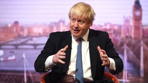 Boris Johnson described Mr Trump's policy as 'divisive and wrong'