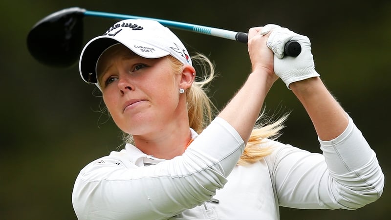 Stephanie Meadow is aiming to win back her Tour card