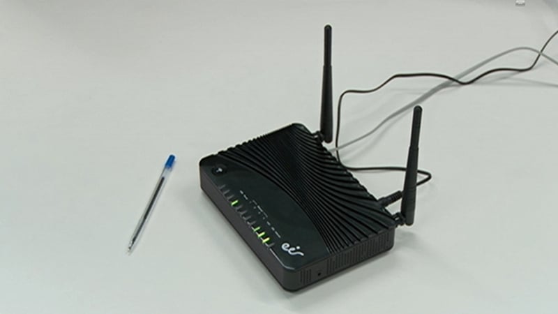 The supplier of the routers informed Eir of the vulnerability on 22 November