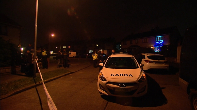 The victim was shot a number of times