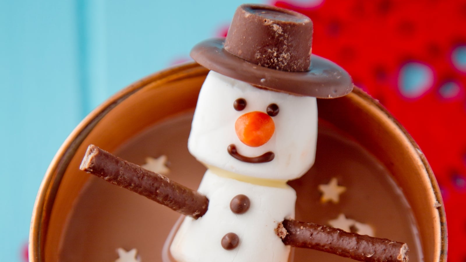 Snowman Hot Chocolate: Christmas in a Cup
