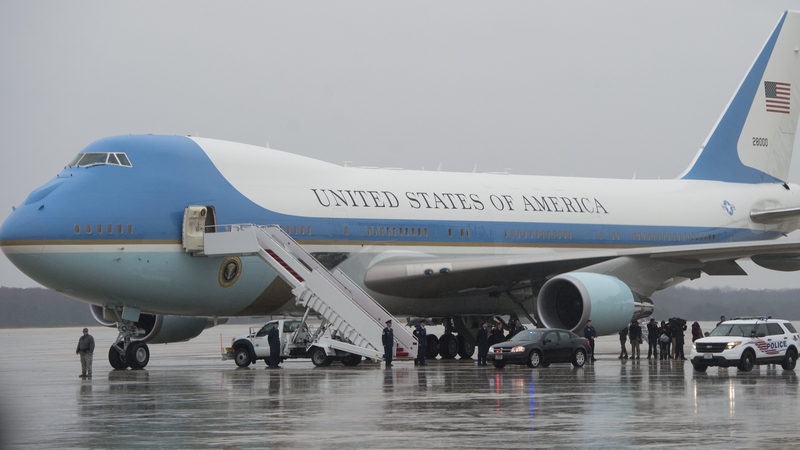 The current double-decker 747-200s was put into service in 1990