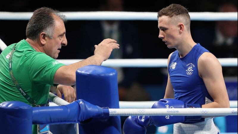 Brendan Irvine with Zaur Antia in Rio