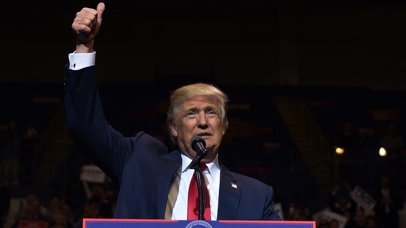 Donald Trump will take up office as US president in January