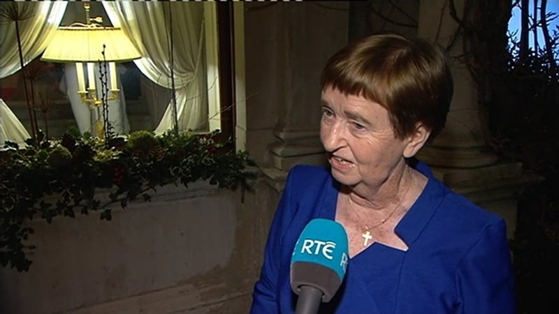 Sr Mary Sweeney was awarded at the ceremony