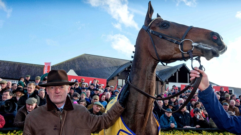 Willie Mullins with Douvan
