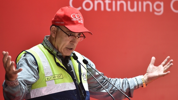 Coca-Cola's chief executive of more than eight years, Muhtar Kent, will step down next month