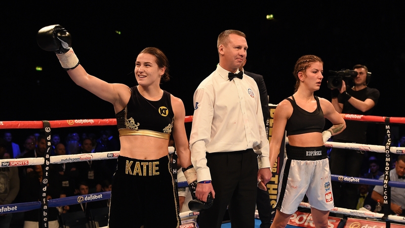 Katie Taylor made light work of Karina Kopinska