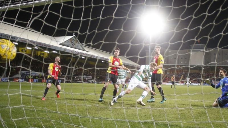Stuart Armstrong's double helped Celtic to a straight-forward win