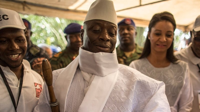 Yahya Jammeh said he no longer accepts the outcome of the election