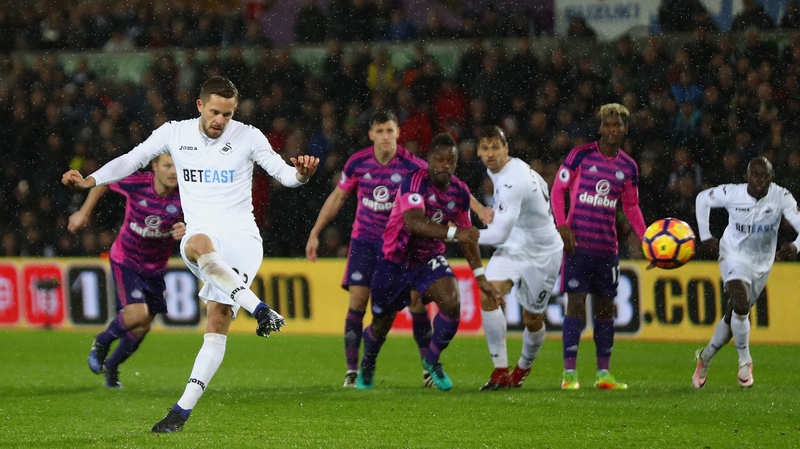 Gylfi Sigurdsson broke the deadlock six minutes into the second half