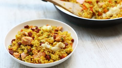 Seafood Paella