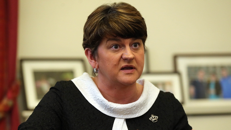 Northern Ireland's First Minister Arlene Foster