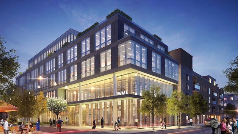 Windmill Lane, one of Hibernia REIT's developments in Dublin city centre
