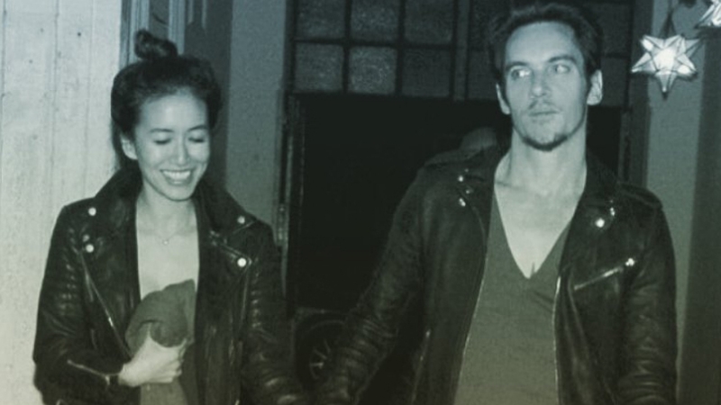 Mara Lane and Jonathan Rhys Meyers, image via Instagram