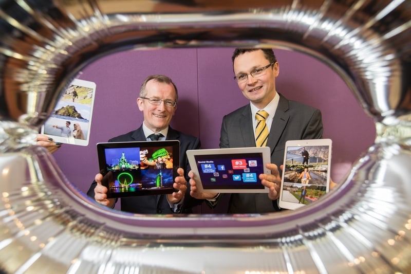 Tourism Ireland CEO Niall Gibbons and Minister of State for Tourism and Sport Patrick O'Donovan