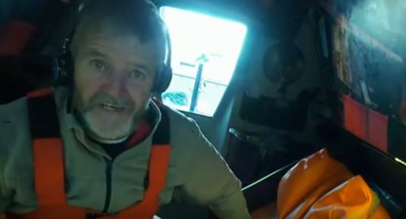Enda O'Coineen is just under halfway through his voyage after five weeks