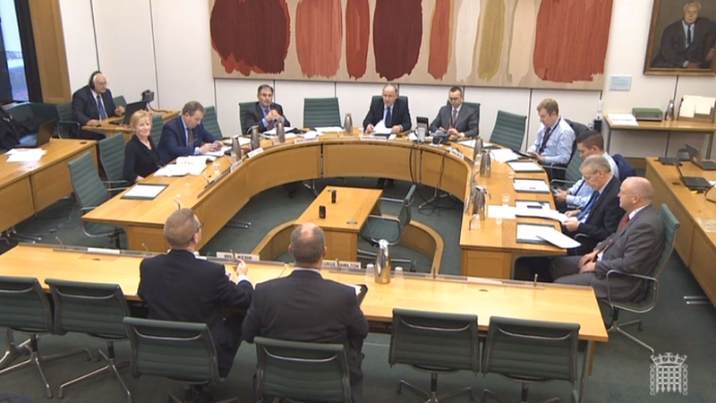 PSNI Chief Constable George Hamilton was being questioned by members of a Westminster committee