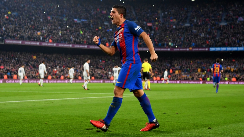 Luis Suarez has averaged more than a goal a game at Barcelona