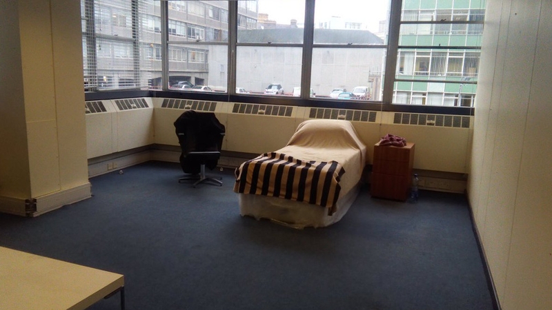 Some of the accommodation being provided by the volunteers at Apollo House (Pic: Home Sweet Home)