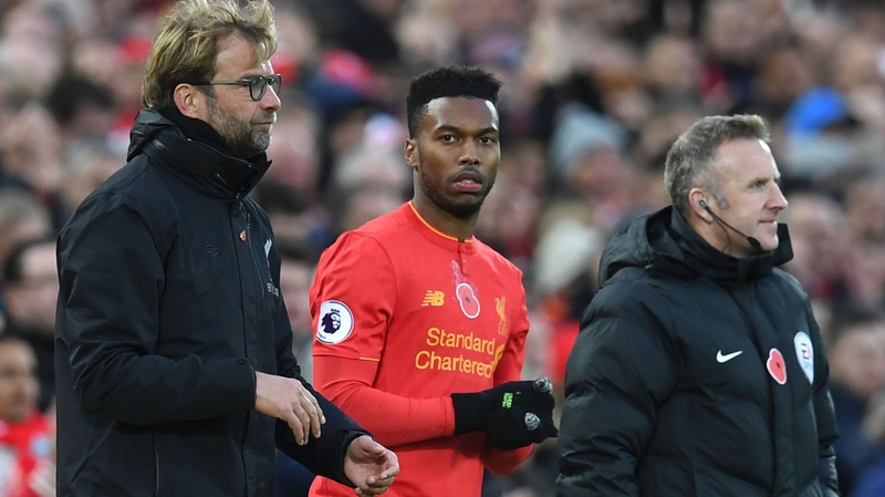 Daniel Sturridge notched Liverpool's 86th league goal of 2016 in the win over Stoke to set a new club record for league goals scored in a calendar year