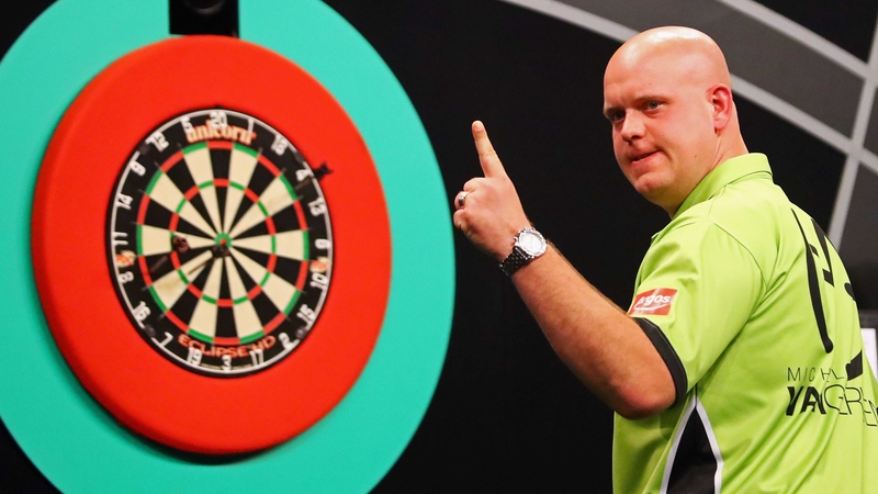 Michael van Gerwen is up against Cristo Reyes next