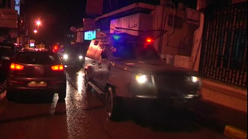 At least 29 people were taken to hospital following the attack in Karak in Jordan