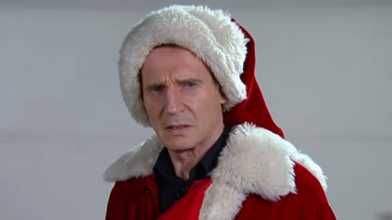 "That reindeer that ran over grandma? I will look for him, I will find him, and I will kill him" Screenshots: The Late Show with Stephen Colbert